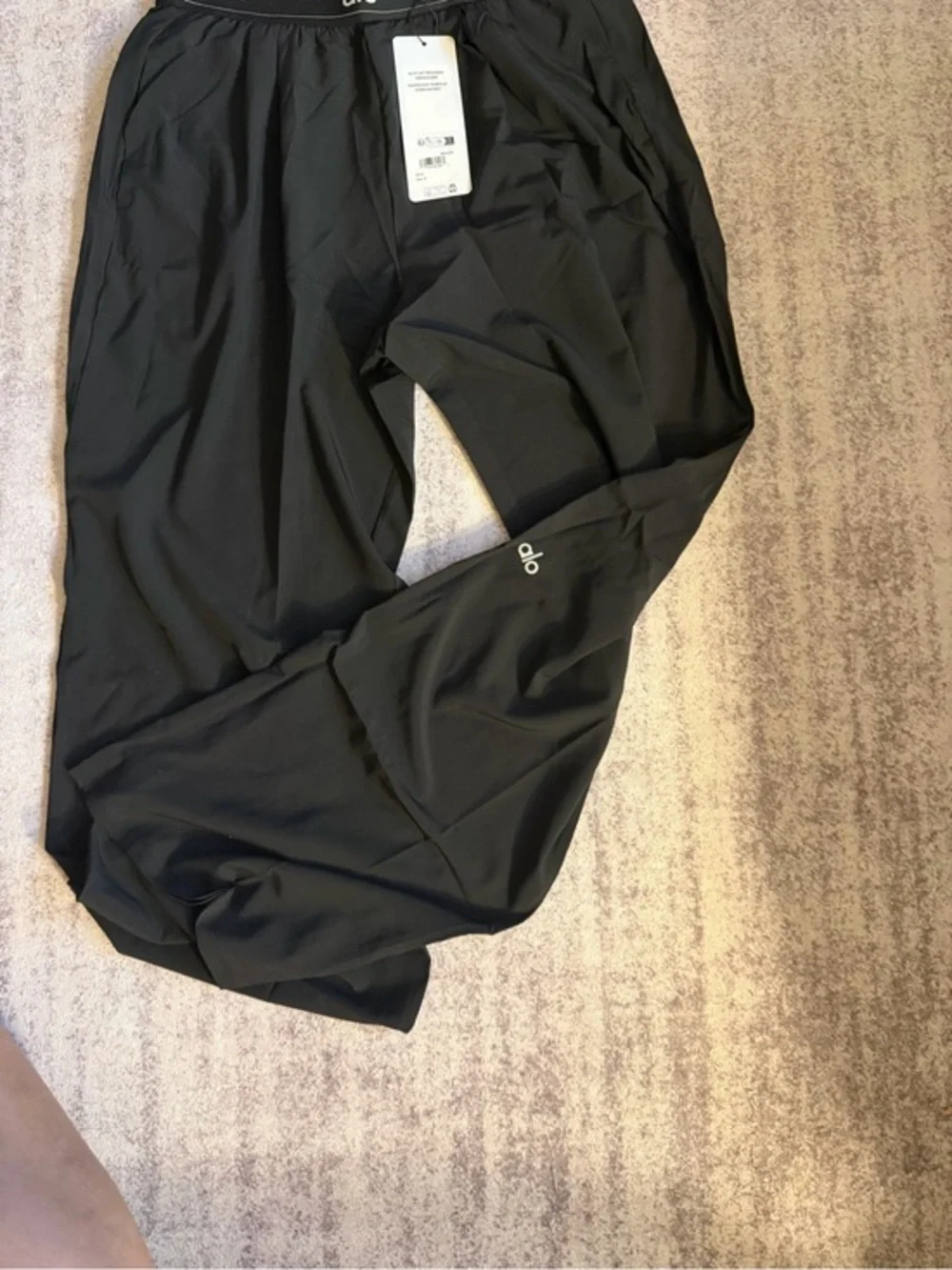 ALO Yoga Black Performance Jogger Pants